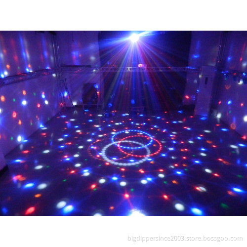 stage led light Big Dipper Betopper Seven Stars RGBWOP colorful LED Crystal Magic Ball with DMX control